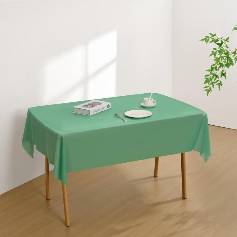 Solid Color Disposable Party Tablecloth