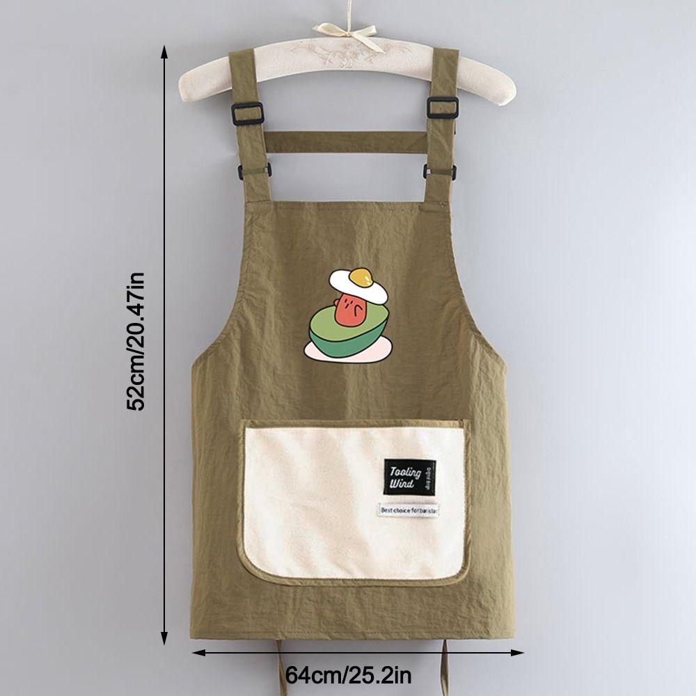 Adjustable Chef Apron Anti-fouling Cooking Smock Portable Catering Work Clothes  for Home Kitchen