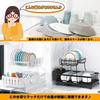 Beideli Dish Dish Drainer Automatic Kitchen Dish Dish Dish Large Dish Kitchen Dish Plate Chopstick Easy Assembly Automatic Drainage Drainer, Rack,