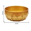 Feng Shui Bowl Decorative Ornament Statue Alloy Collectible Figurine By Asian Tradition Suitable for