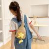 Adorable Cartoon Bear Crossbody Mini Backpack For Kids Lightweight Stylish Design