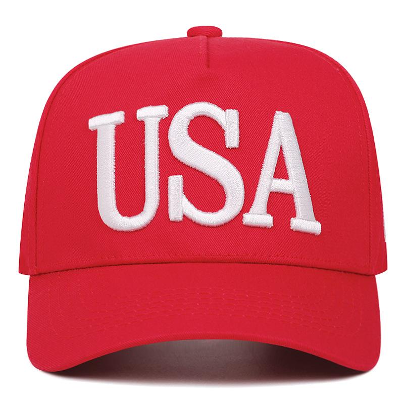 New Fashon USA Pattern Baseball Cap Women Charm Hip Hop Baseball Cap High Quality Party Gift US Caps