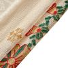 Embroidered Christmas Curtains Bells Embroidered Lace Blackout Rectangles Decorative Coffee Curtains