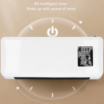 Wandmontierter tragbarer Klimaanlage Raum Kalt und Warm Wandmontierter Klimaanlage Einstellbar Energiesparend für Büro