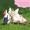 Chicken Diapers for Hens Pet Duck Diapers Reusable Washable Indoor Diapers Chicken Clothes Accessories with Bow Tie for Poultry