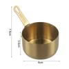 High Temperature Resistant Sauce Pan 100ML Stainless Steel Pot for Easy Use