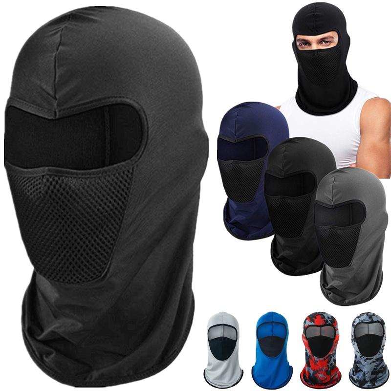 Versatile Hole Mesh Face Mask Winter Warm Hat Balaclava Hood For Outdoor Sports