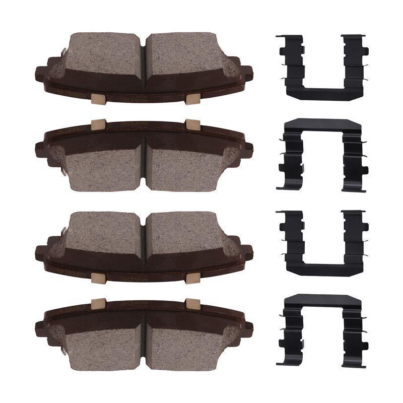 Car Front Brake Pad Replacement Set 58101-1YA30 For Kia Picanto 2011-2017 Model Code 581011YA30