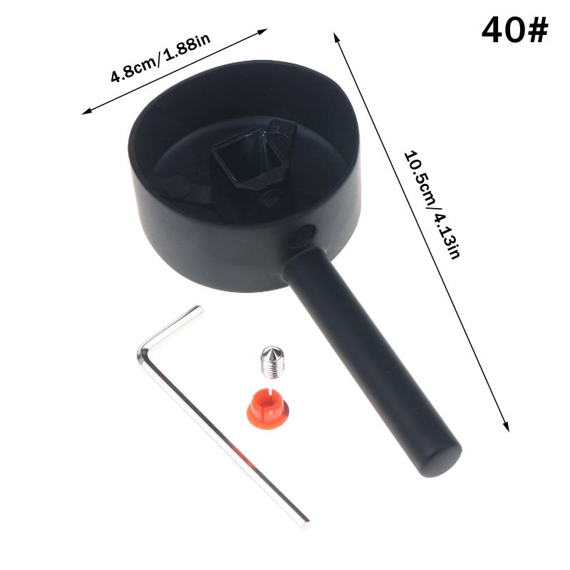 Náhradní rukojeť baterie do koupelny Pokovené kohoutky Příslušenství Pro Velikost 35 / 40 Kartušová Cívka Rukojeť Baterie