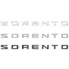 Metal Car Styling Letters Emblem Front Hood Rear Trunk Body Badge Sticker for KIA SORENTO RIO SOUL CEED Forte K3 K7 Accessories