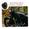 SOESFOUFU Motorcycle Horn Light, Motorcycle Accessories, Motorcycle Horn, Scooter Horn, Moped, Trumpet, Snail Horn, Accessories