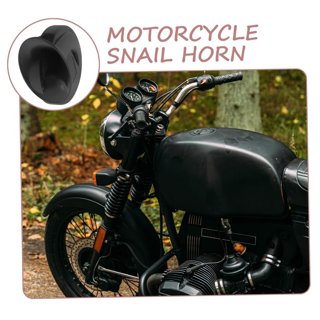 SOESFOUFU Motorcycle Horn Light, Motorcycle Accessories, Motorcycle Horn, Scooter Horn, Moped, Trumpet, Snail Horn, Accessories