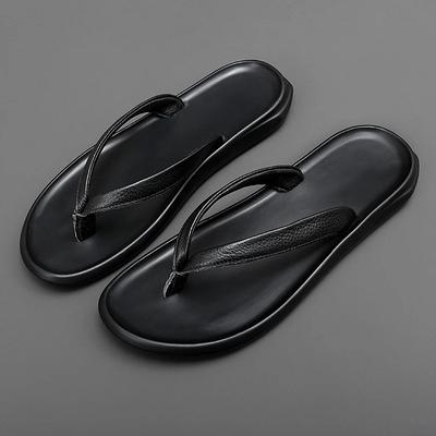 Moda Estiva Infradito Vera Pelle Ciabatte da Uomo Nuovissimo Moda Uomo Designer Infradito da Spiaggia Scarpe Leggere Comode Uomo