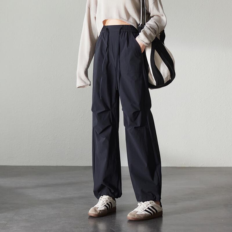 SOFSIL Women s High Waist Wide-Leg Casual Pants 30/XXL