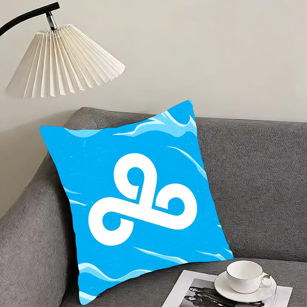 

Classic CCloud9 Cushion Cover Elegant Comfort Pillowcase Sofa Bed Doublesided Printed Invisible Zipper Home Decor 30x30cm
