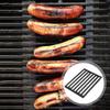 Fire Grate Metal Firewood Stove Channel Grate Thickened Fireplace Grate for Wood Burning Stove Insert