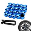 Wheel Nut Caps [Set of 20] Wheel Nut Rim Covers Car Tire Wheel Nut