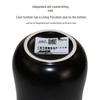 HW Living Porcelain Double-Layer Travel Mug