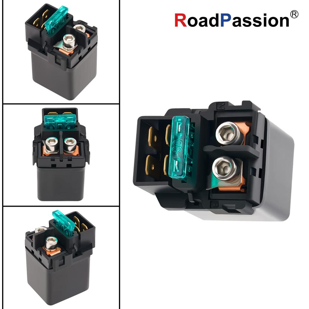 Road Passion Motorcycle Starter Relay Solenoid Kawasaki EJ650 W650 2000-2002 ER650 ER-6N EX650 Ninja