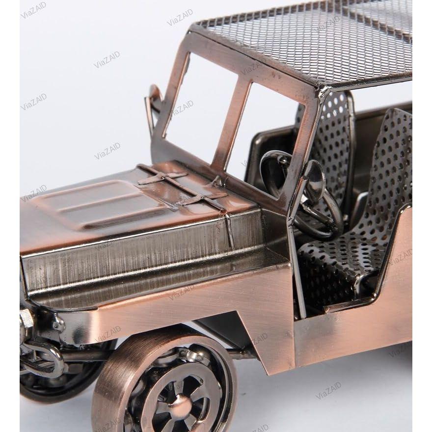 Metal Antique Vintage Car Model Handcrafted Collections Collectible Vehicle Toys for Bar or Home Decor Decoration