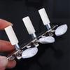 2Pcs/Set Metal Classical Guitar Tuning Pegs Semi-closed Locking Tuners Machine Head Tuners Keys Durable 3L 3R