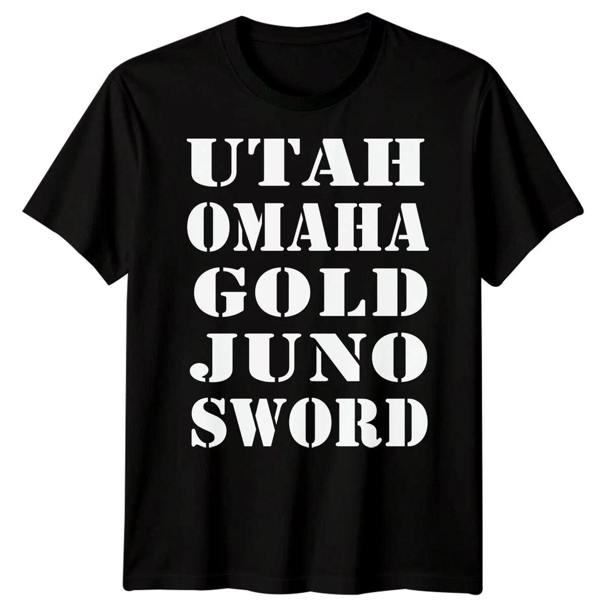 Family Utah Omaha Gold Juno Sword D-Day T-Shirt Tee 1944 World War II History#DD M