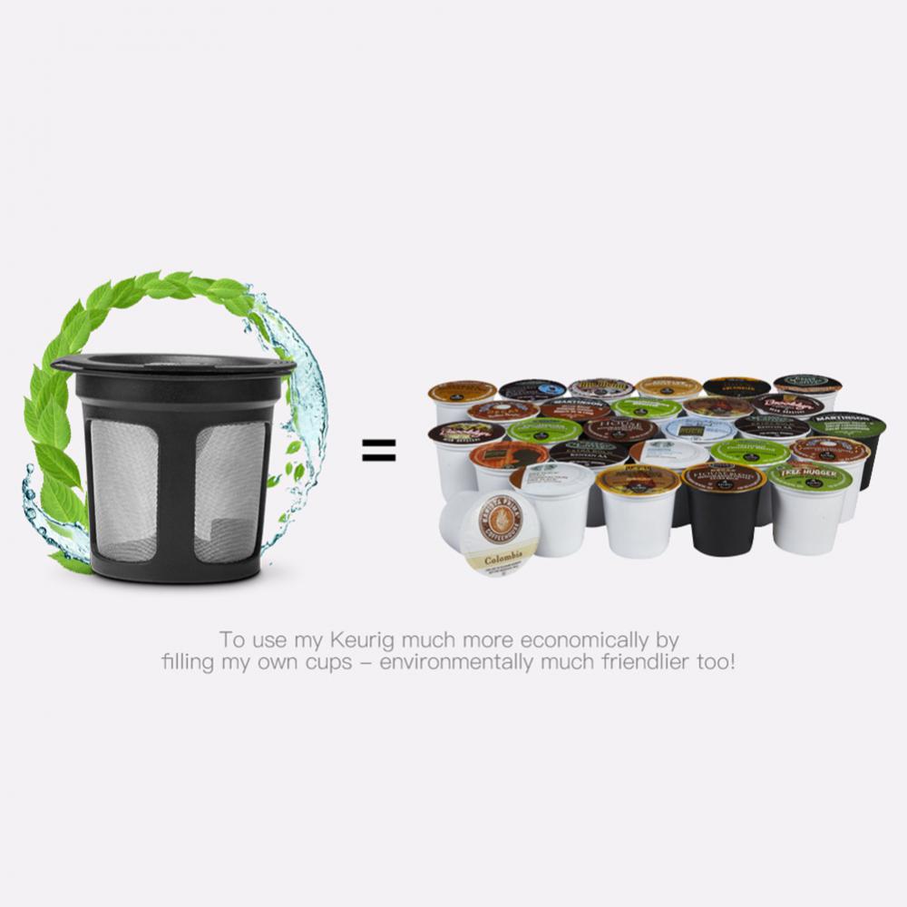 Refillable Coffee Filter Reusable Coffee Pod Filled Capsule Creative Wholesale Kitchen Tools Coffee Filter Cup Refillable