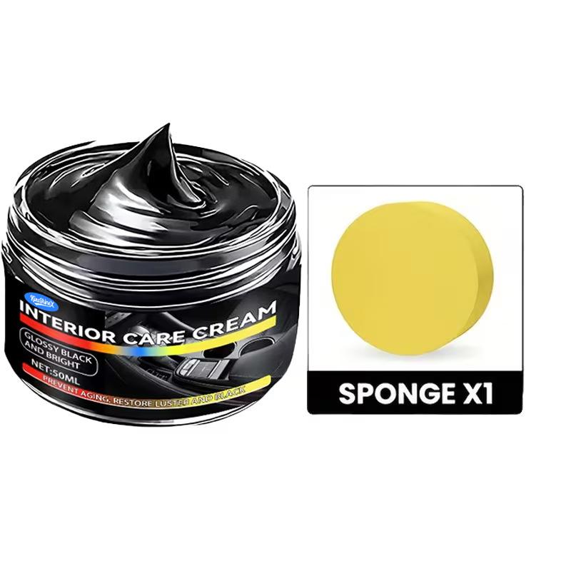 Auto Scratch Remover & Interior Polish Wax Leather Plastic Restorer Paste Long-Lasting Protection Car Detailing Care