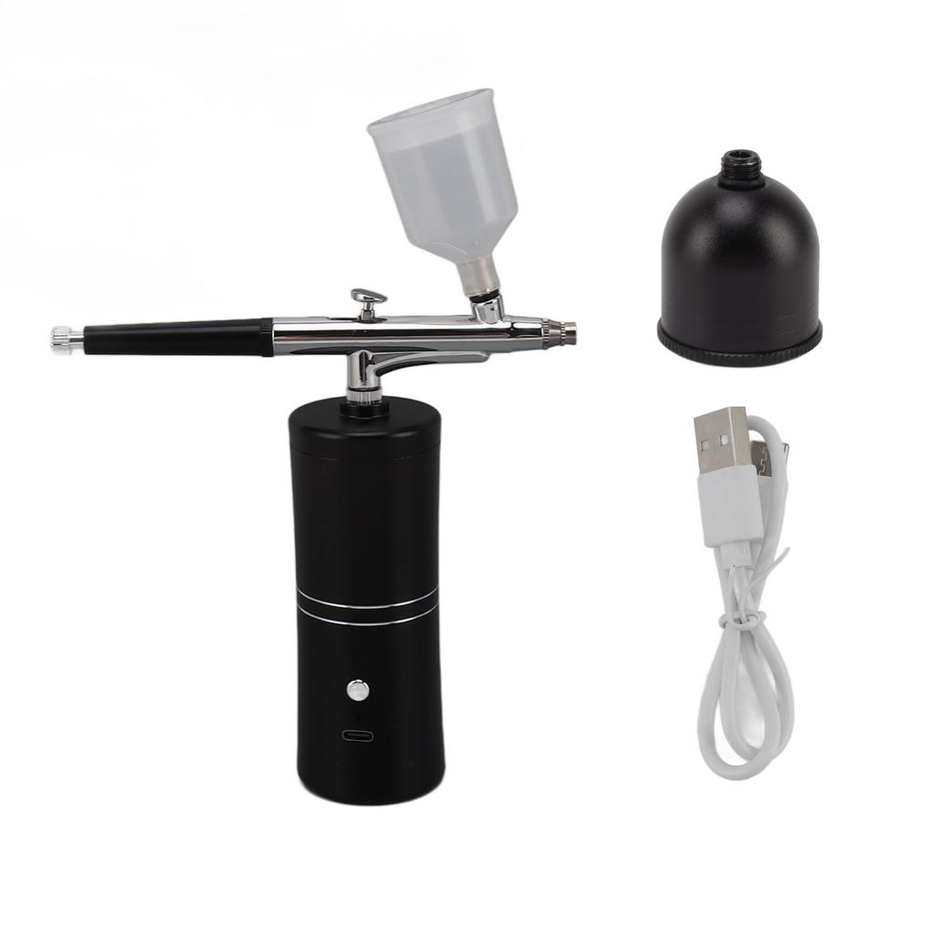 Facial Airbrush Machine Handheld Oxygen Injection Airbrush High Pressure Portable Facial Mist Moisturizing Sprayer