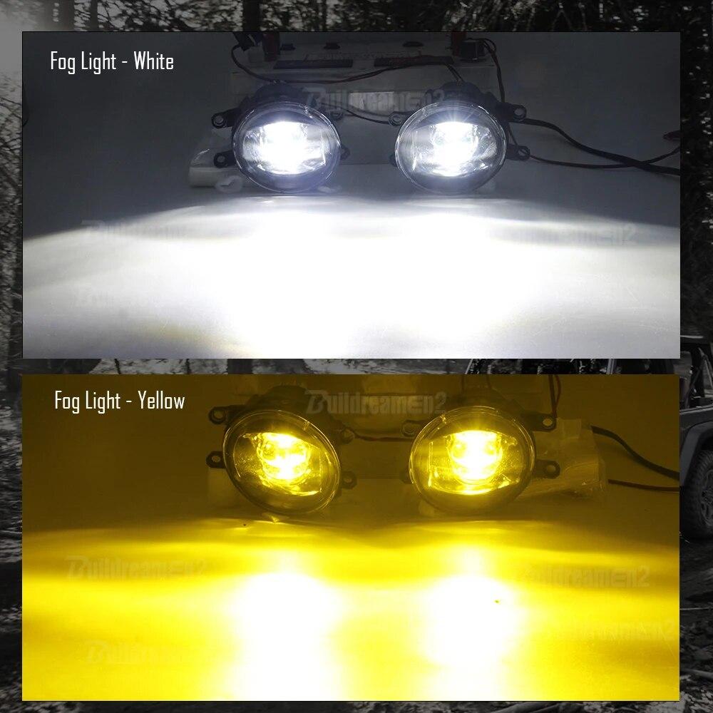 2 X Fog Light 30W 8000LM Car LED Fog Lamp H11 12V For Toyota Camry Land Cruiser Prado Prius Tundra C-HR CHR Sienna Solara Avalon