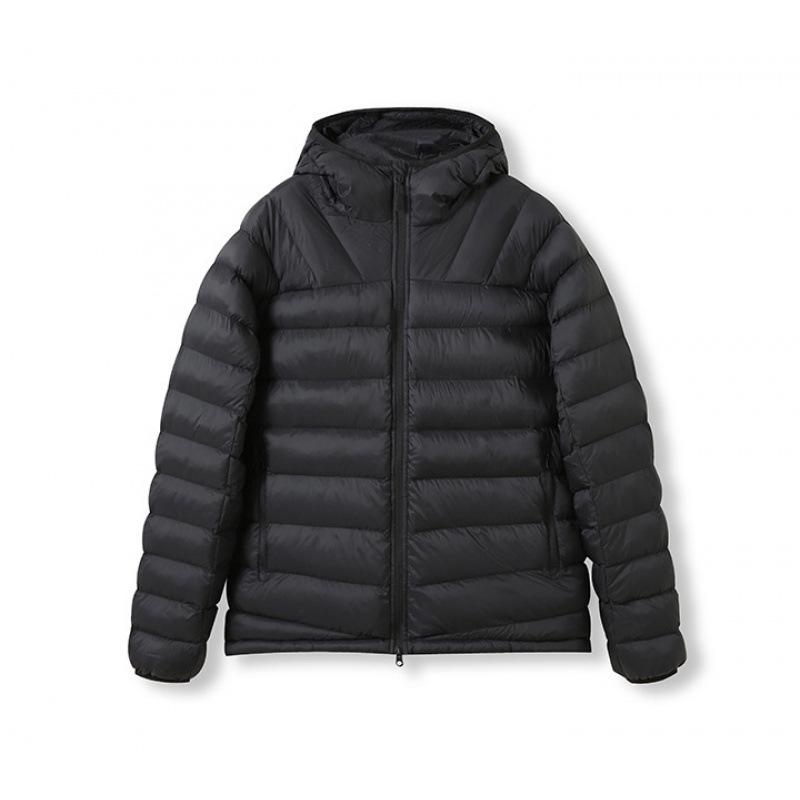 2025 Autumn/Winter Gold Label Men's Lightweight Tech P Hooded Jacket - Windproof, Water-Repellent, Warm Cotton
