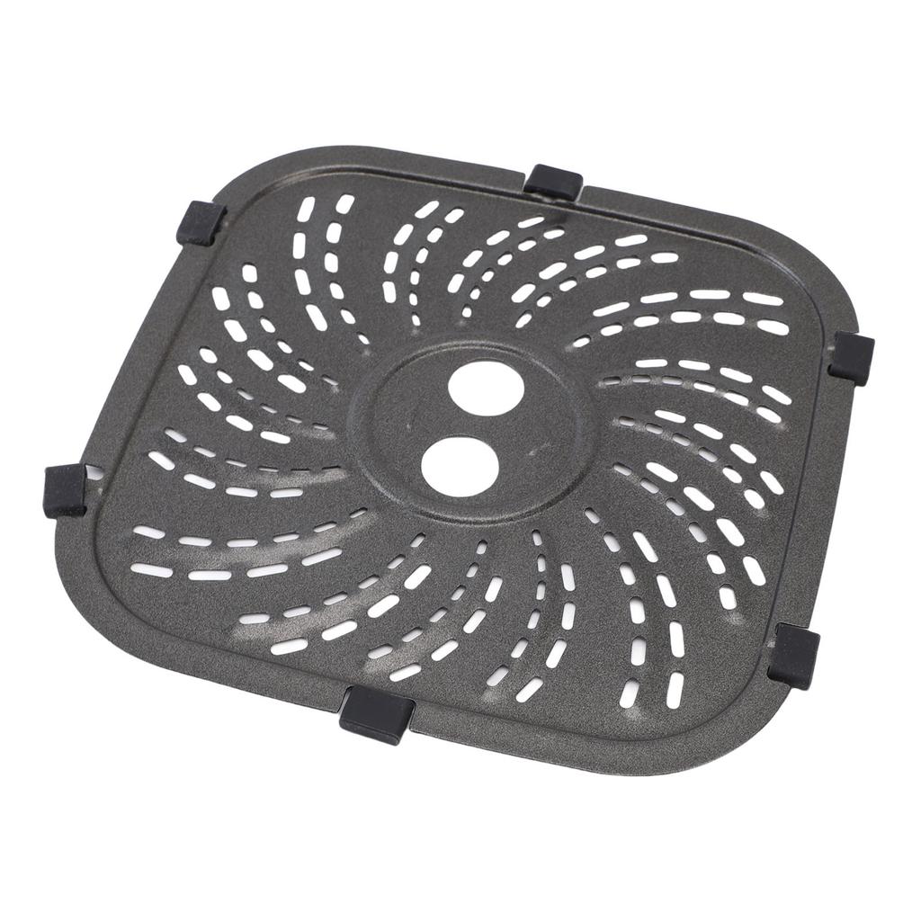 Grillplattenersatz für PowerXL Serie Fritteuse Edelstahl Grillpfanne Tablett Rost Kompatibel mit 6QT und 8QT