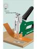 Manual Steel Nail & Staple Gun for Wire Slotting & Woodworking