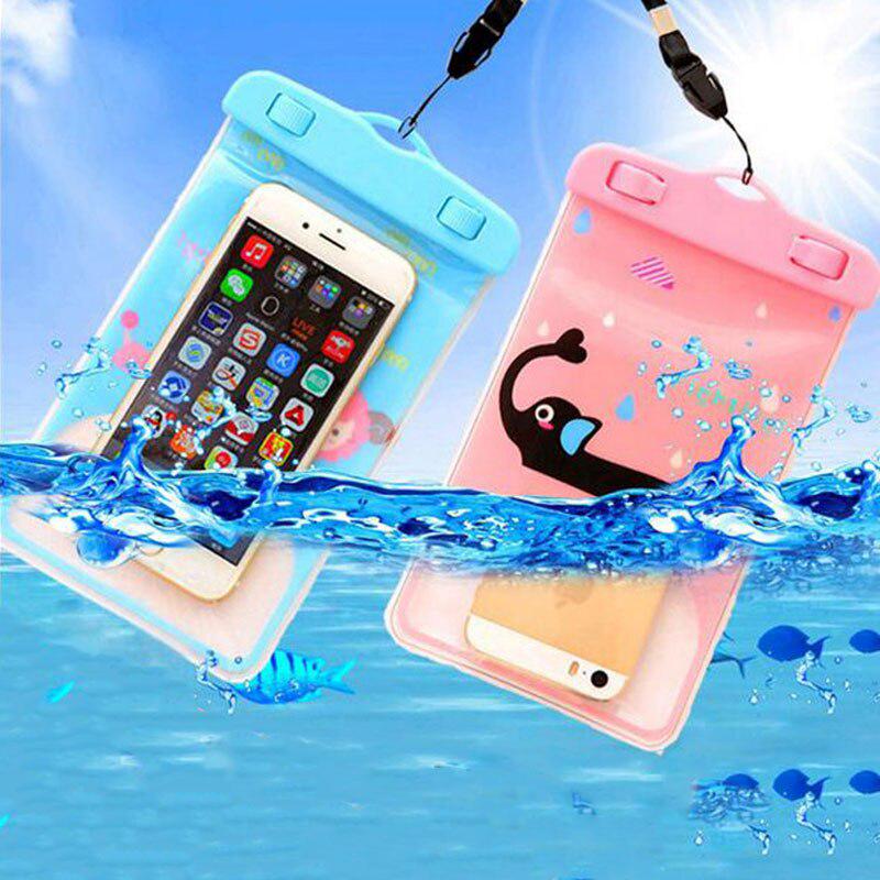 Phone Waterproof Swimming Pouch Convenience PVC Transparent Practical Underwater Seal Touch Bag
