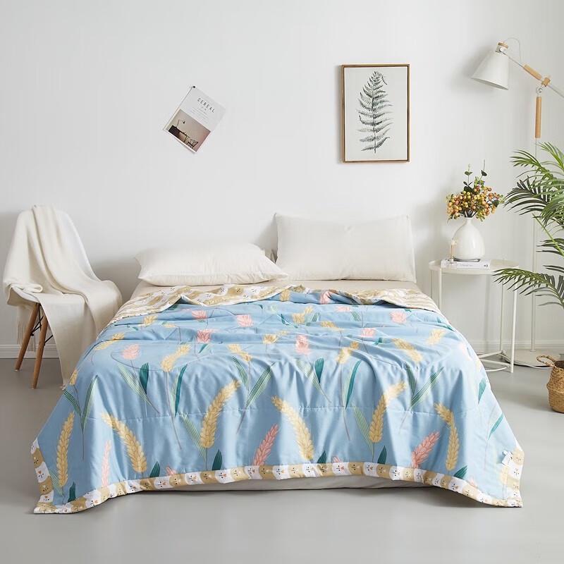 

Youmeng Jiaju Antibacterial Summer Quilt, 100% Cotton Cover