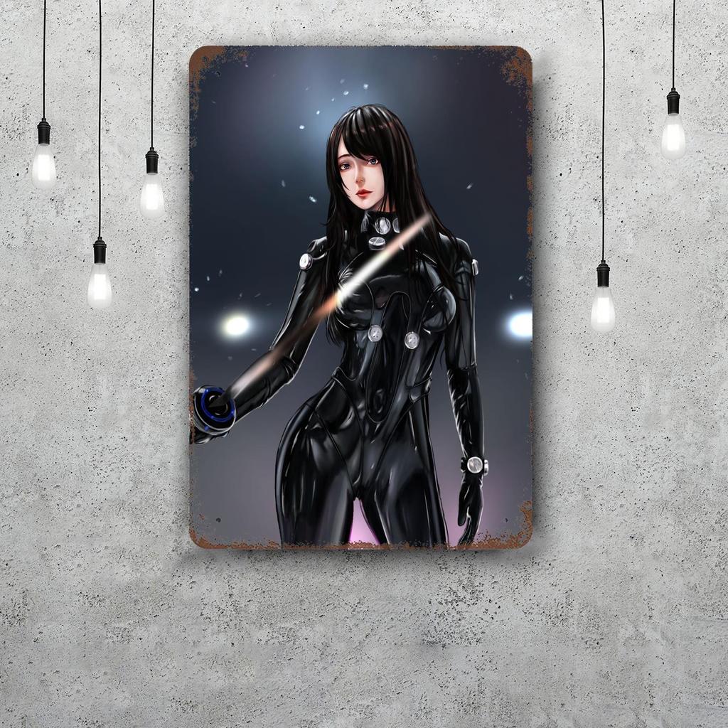 gantz 4 Metal Signs wall decor Vintage Tin Signs Captain Metal Poster Decor for Bar Pub Club Wall Decoration