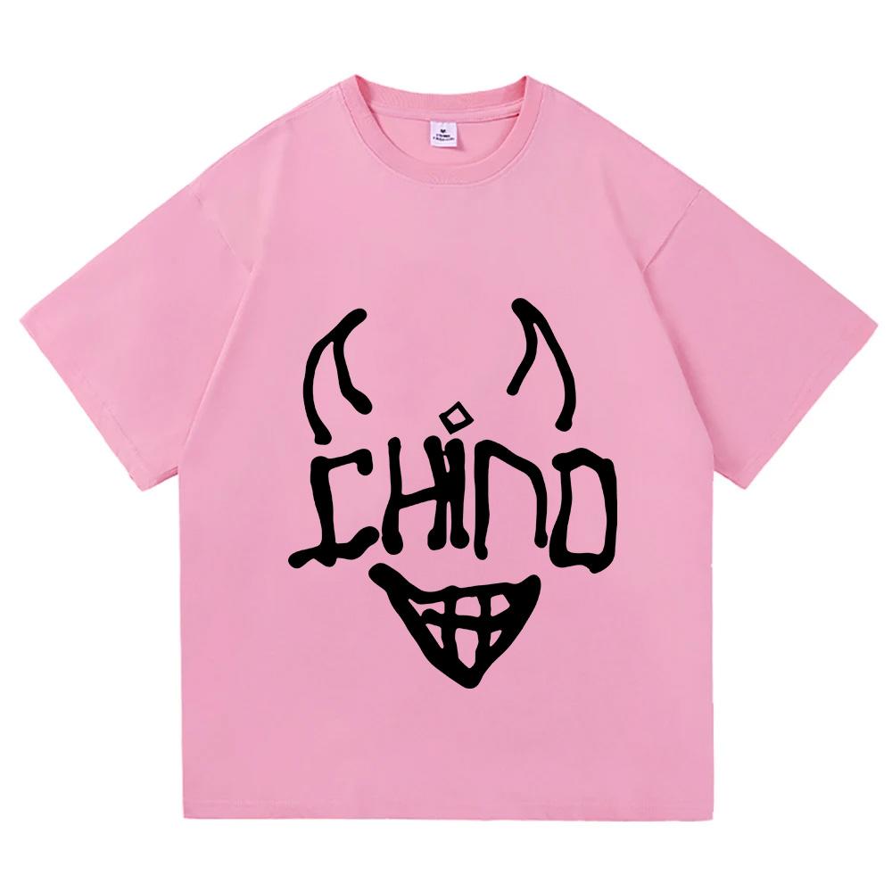 Chinopacas Devil Graphic Printing Hip Hop Vintage Tshirts American High Street Style Oneck High Quality Pure Cotton Unisex Unisex