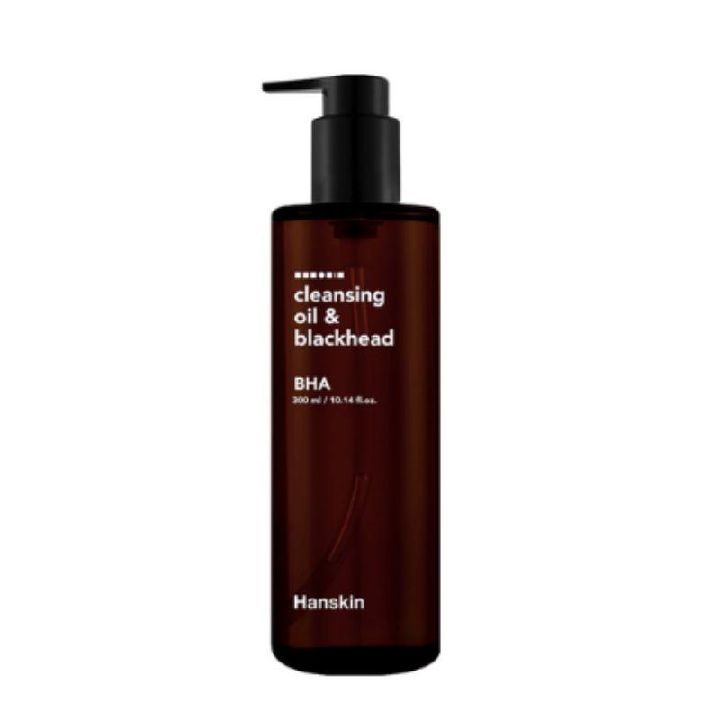 

HANSKIN Cleansing Oil & Blackhead BHA – Deep Pore Clarifying Oil Cleanser for Acne & Sebum Control 300ml