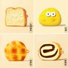 Toast Bread Donut Chocolate Cookies Case for Apple AirPods 4 1 2 3 Generation Cover for AirPods Pro 2nd Gen Air Pods Protective
