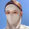 Elastic UPF50+ Sunscreen Mask Traceless UV Protection Mask Ice Silk Face Clothing  Daily