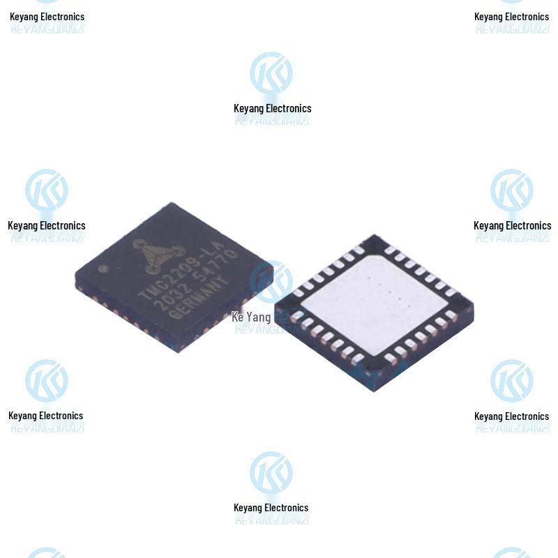 TMC2209-LA-T QFN-28 Stepper Motor Driver Chip, 2A 5.25V, Brand New Original