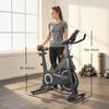 Exercise Bike, Magnetic Resistance, LCD, 108 x 51 x 116 cm, White