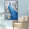 3pcs/set Peacock Canvas Paintings Wall Art Paintings Print Vintage Decor Wall Decorations For Living Room Decor