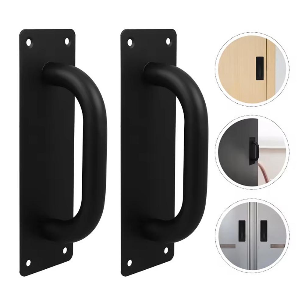 For Fire Doors Push Pull Handles Fireproof Door Handles Door Hardware Solutions 20x6.5x6.5cm Heavy Usage Resistance