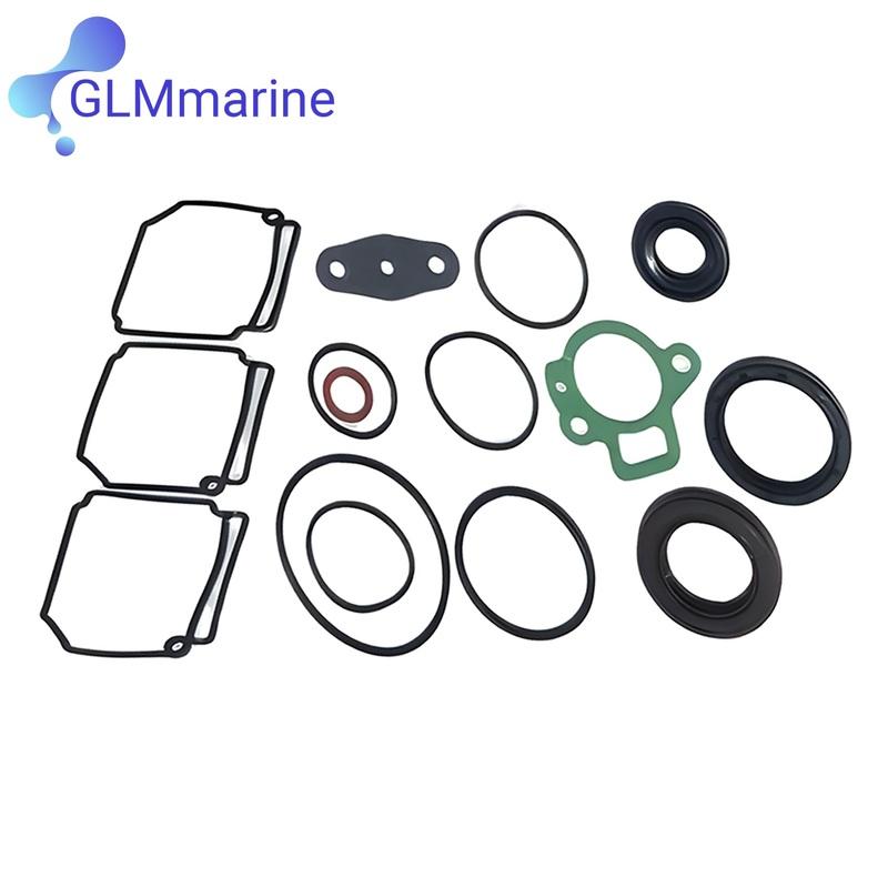 Power Cylinder head Gasket Kit 6H3-W0001-02 for Yamaha 2-Stroke 60 70 HP 3 Cyl C70 P60 Outboard 6H3-W0001-02-00 Sierra 18-99176
