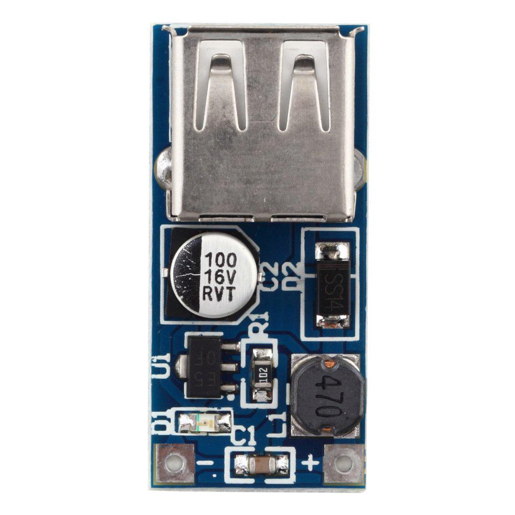 Hot USB Output Charging Circuit Board 0.9V-5V Booster Module Step-up Power Supply Voltage Converter DC-DC Power Bank Charger