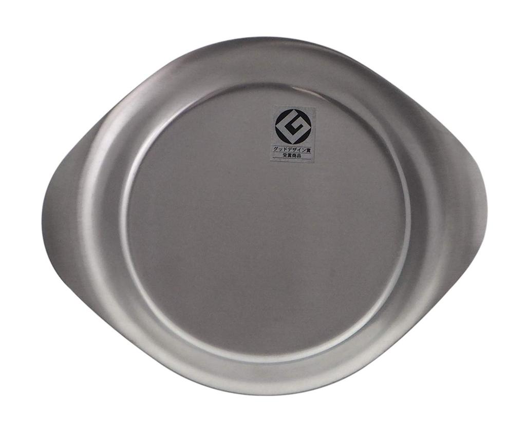 Yanagi Sori Stainless Steel Plate Dishwasher Made In Suitable for Food Outdoor Pie Baking Matte Finish 18cm, Safe, Japan, Unbreakable, Preparation,