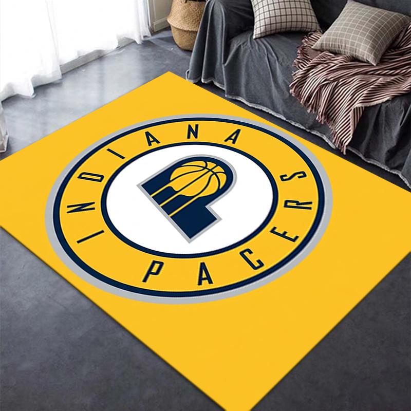 Indiana Pacers Carpet Rug for Living Room Bedroom Home Sofa Decoration,Kids play Non-slip Floor Mat