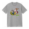 Wild Thornberrys Eliza Darwin Donny On Leaf Cartoon Print T Shirt for S 2Xl Royal Blue Vintage Washed Graphic Stylish Unisex