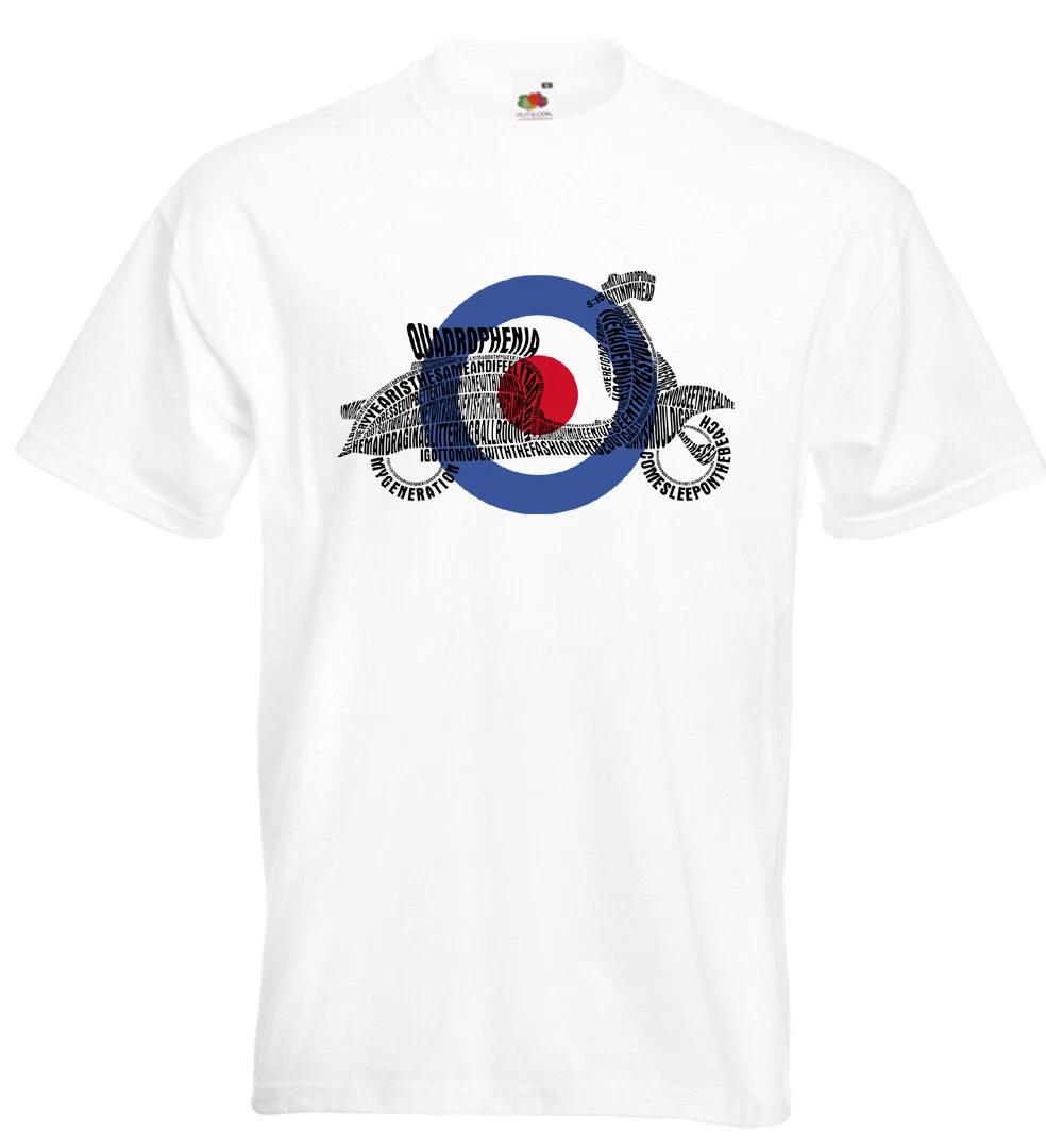 

The Who Quadrophenia T Shirt Mod Target Pete Townshend Roger Daltrey L